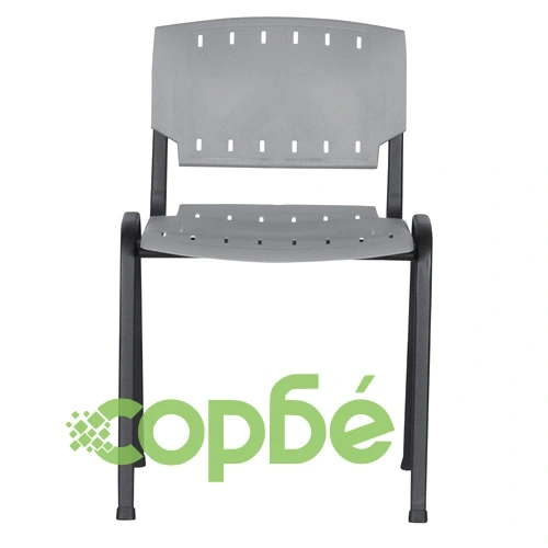 Посетителски стол PRIZMA - сив ➤ топ цена ➤ sorbe.bg