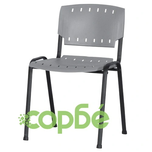 Посетителски стол PRIZMA - сив ➤ топ цена ➤ sorbe.bg