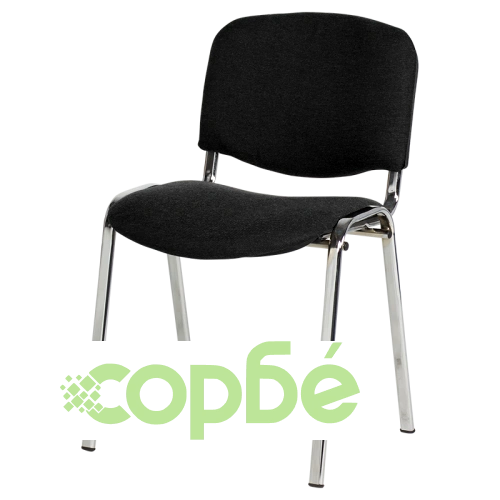 Черен Посетителски Стол Comfortino 1135 LUX ➤ топ цена ➤ sorbe.bg