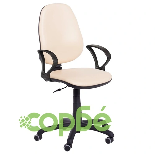 Офис стол Polo (с подлакътници) - бежов ➤ топ цена ➤ sorbe.bg