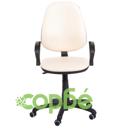 Офис стол Polo (с подлакътници) - бежов ➤ топ цена ➤ sorbe.bg