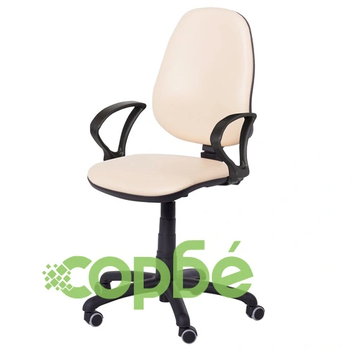 Офис стол Polo (с подлакътници) - бежов ➤ топ цена ➤ sorbe.bg