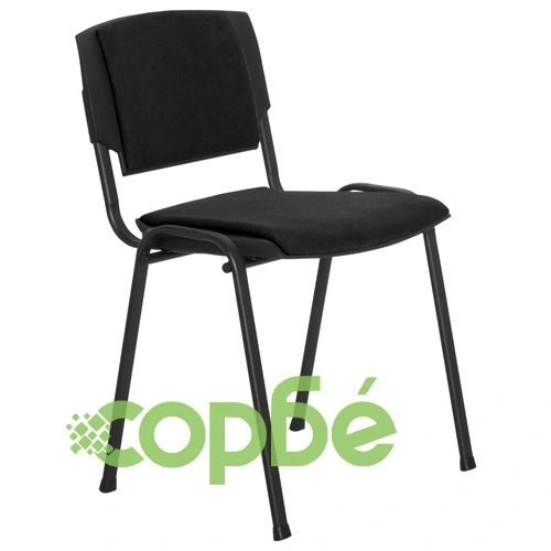 Посетителски стол PRIZMA LUX - черен ➤ топ цена ➤ sorbe.bg