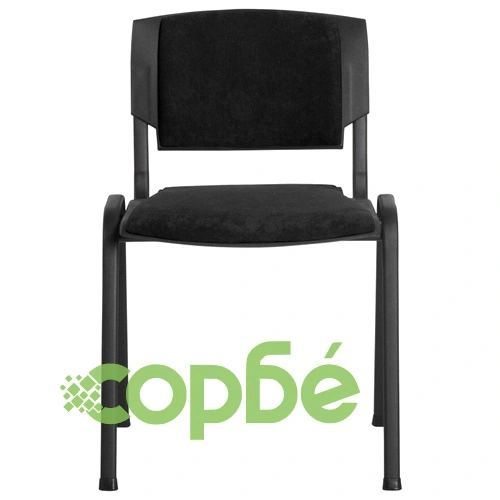 Посетителски стол PRIZMA LUX - черен ➤ топ цена ➤ sorbe.bg