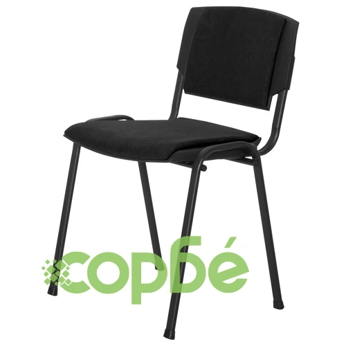 Посетителски стол PRIZMA LUX - черен ➤ топ цена ➤ sorbe.bg