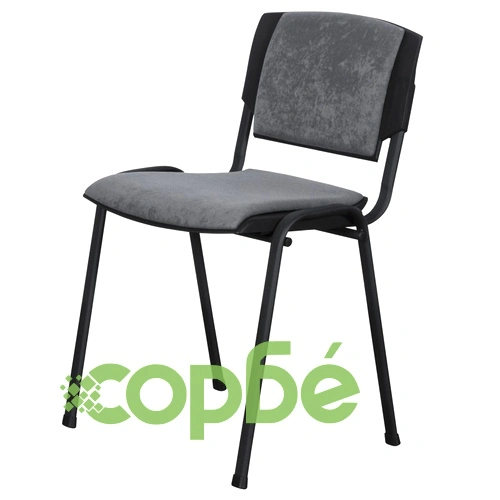 Посетителски стол PRIZMA LUX - сив ➤ топ цена ➤ sorbe.bg