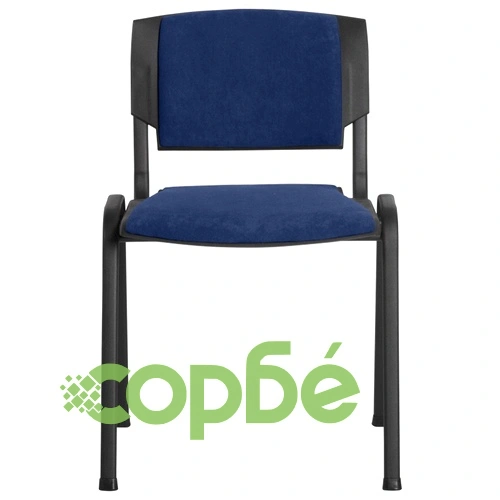 Посетителски стол PRIZMA LUX - тъмно син ➤ топ цена ➤ sorbe.bg