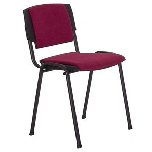 Посетителски стол PRIZMA LUX - бордо