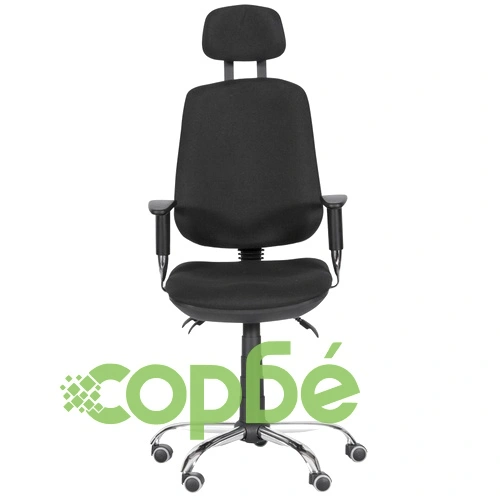 Президентски офис стол RUGBY- черен ➤ топ цена ➤ sorbe.bg