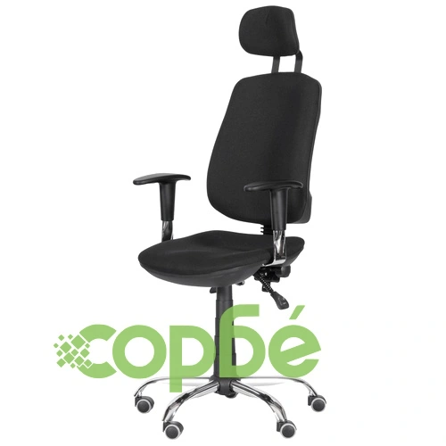 Президентски офис стол RUGBY- черен ➤ топ цена ➤ sorbe.bg