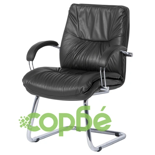 Посетителски стол PARMA - черен LUX ➤ топ цена ➤ sorbe.bg