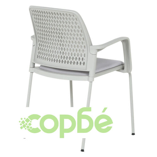 Светлосив Посетителски Стол Comfortino 1138 G ➤ топ цена ➤ sorbe.bg