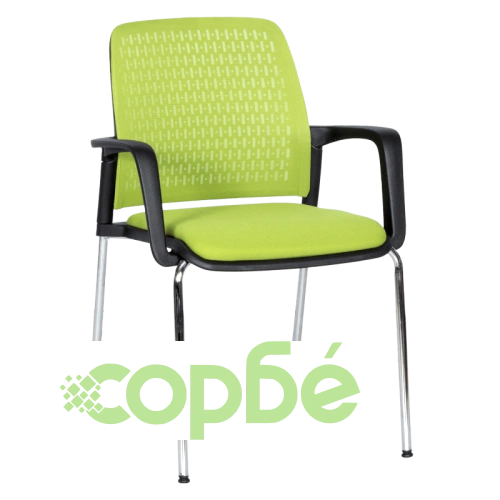 Зелен Посетителски Стол Comfortino 1138 CH ➤ топ цена ➤ sorbe.bg