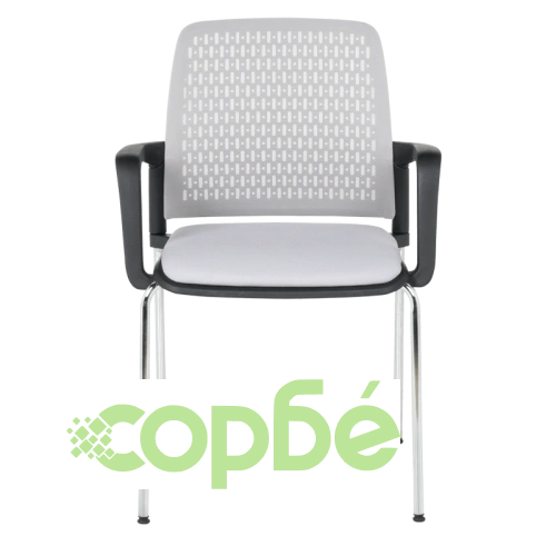 Светлосив Посетителски Стол Comfortino 1138 CH ➤ топ цена ➤ sorbe.bg