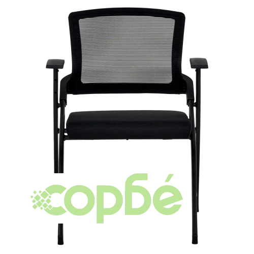 Comfortino 1702 Черен Посетителски Стол ➤ топ цена ➤ sorbe.bg