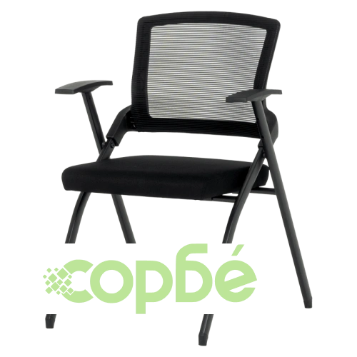 Comfortino 1702 Черен Посетителски Стол ➤ топ цена ➤ sorbe.bg