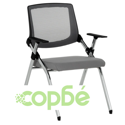 Комфортен Посетителски Стол Comfortino 1704 в Сиво ➤ топ цена ➤ sorbe.bg