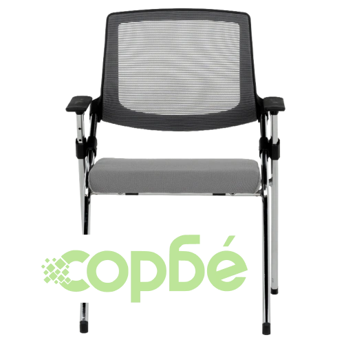 Комфортен Посетителски Стол Comfortino 1704 в Сиво ➤ топ цена ➤ sorbe.bg