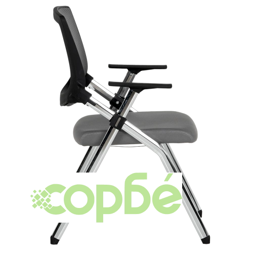 Комфортен Посетителски Стол Comfortino 1704 в Сиво ➤ топ цена ➤ sorbe.bg