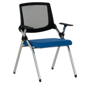 Комфортен посетителски стол Comfortino 1704 в синьо