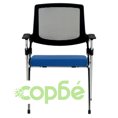 Комфортен посетителски стол Comfortino 1704 в синьо ➤ топ цена ➤ sorbe.bg