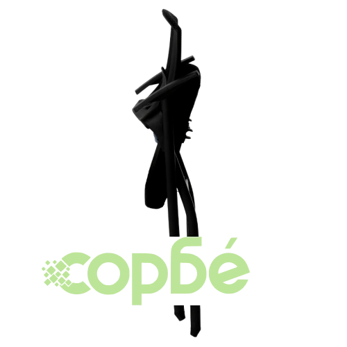 Стол за посетители Comfortino 1705 - Черен ➤ топ цена ➤ sorbe.bg