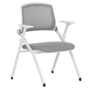 Елегантен Посетителски Стол Comfortino 1706-1 - Сиво Елеганство