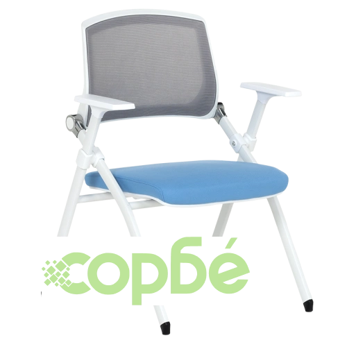 Сгъваем Посетителски Стол Comfortino 1706-1 в Синьо ➤ топ цена ➤ sorbe.bg