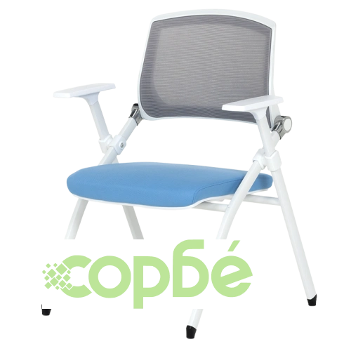 Сгъваем Посетителски Стол Comfortino 1706-1 в Синьо ➤ топ цена ➤ sorbe.bg