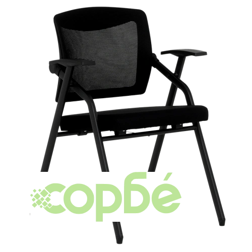 Посетителски стол Comfortino 1708 в черно ➤ топ цена ➤ sorbe.bg