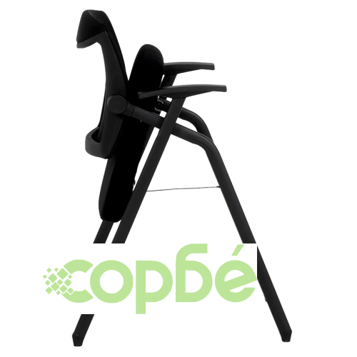 Посетителски стол Comfortino 1708 в черно ➤ топ цена ➤ sorbe.bg