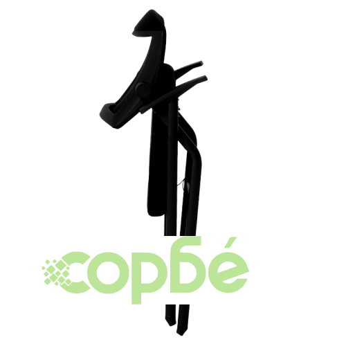 Посетителски стол Comfortino 1708 в черно ➤ топ цена ➤ sorbe.bg