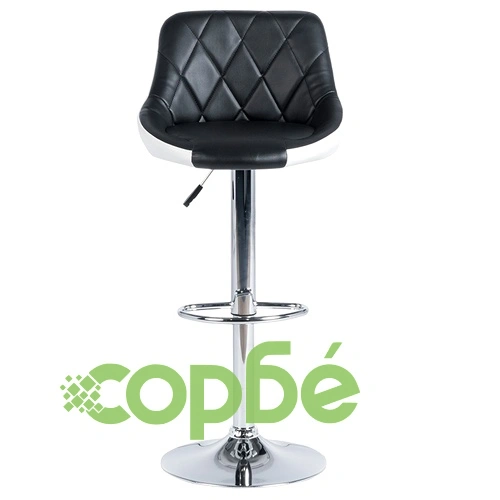 Бар стол Comfortino 3080 - черно - бял ➤ топ цена ➤ sorbe.bg