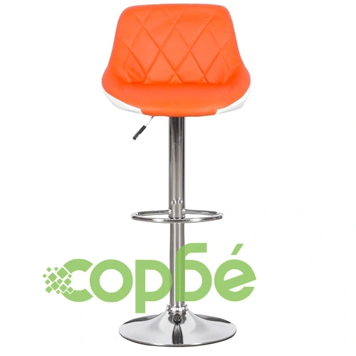 Бар стол Comfortino 3080 - оранжево - бял ➤ топ цена ➤ sorbe.bg