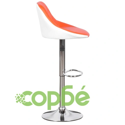 Бар стол Comfortino 3080 - оранжево - бял ➤ топ цена ➤ sorbe.bg