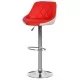 Бар стол Comfortino 3080 - червено - бял