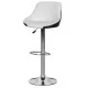 Бар стол Comfortino 3080 - бяло - черен