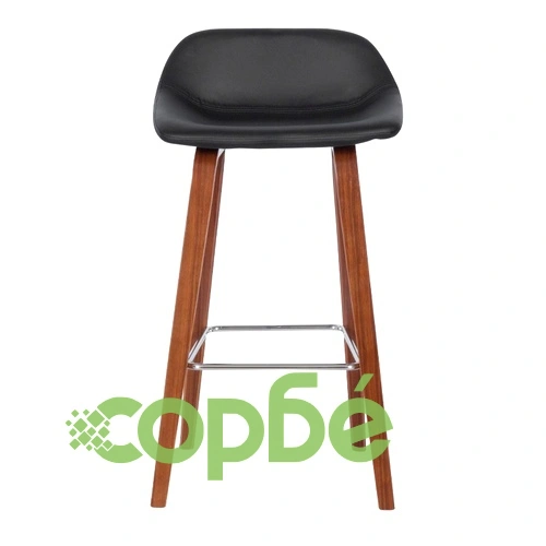 Бар стол Comfortino 3088 - орех - черен ➤ топ цена ➤ sorbe.bg