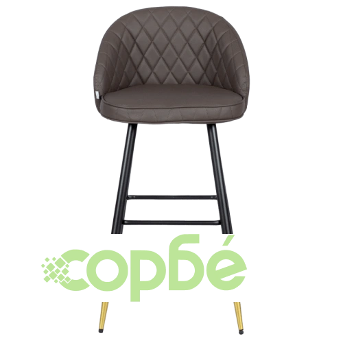 Кафяв Бар Стол 3089 с Еко Кожа ➤ топ цена ➤ sorbe.bg