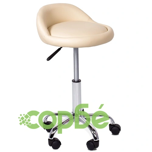 Табуретка с колелца Comfortino 3067 - крем ➤ топ цена ➤ sorbe.bg