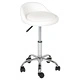 Табуретка с колелца Comfortino 3067 - бял