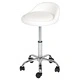 Табуретка с колелца Comfortino 3067 - бял