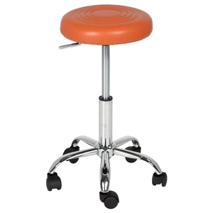 Табуретка с колелца Comfortino 3075 - оранжев