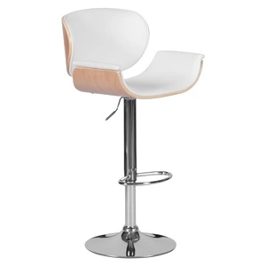 Бар стол Comfortino 4050 - бук / бял