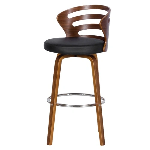 Бар стол Comfortino 4041 - орех - черен ➤ топ цена ➤ sorbe.bg