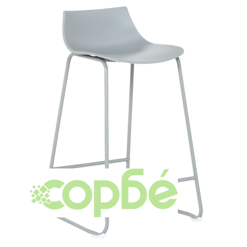 Сив Бар Стол CAPUA - Практичен и Стилен ➤ топ цена ➤ sorbe.bg