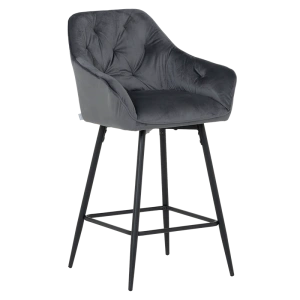 Бар стол LAZIO в тъмносиво