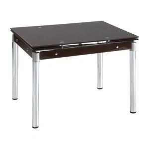 Разтегателна трапезна маса Comfortino 1505 Р - тъмнокафяв