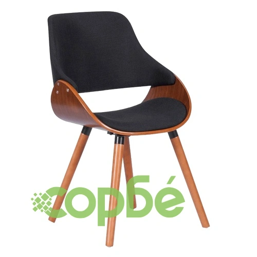 Трапезен стол Comfortino 9973 - орех / черен ➤ топ цена ➤ sorbe.bg