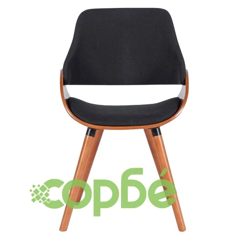 Трапезен стол Comfortino 9973 - орех / черен ➤ топ цена ➤ sorbe.bg